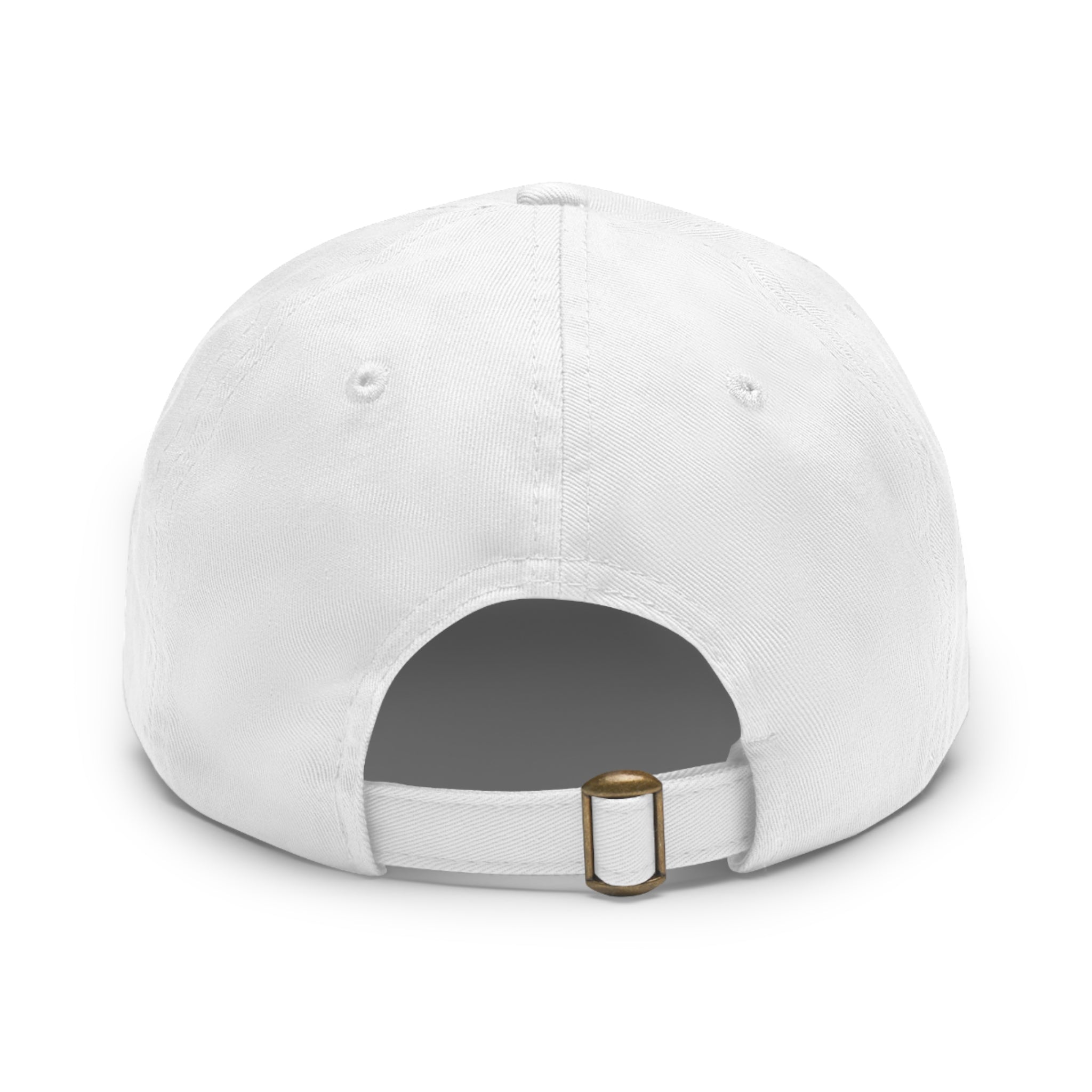 Yoga Dad Hat with Leather Patch - Casual Style for Active Parents