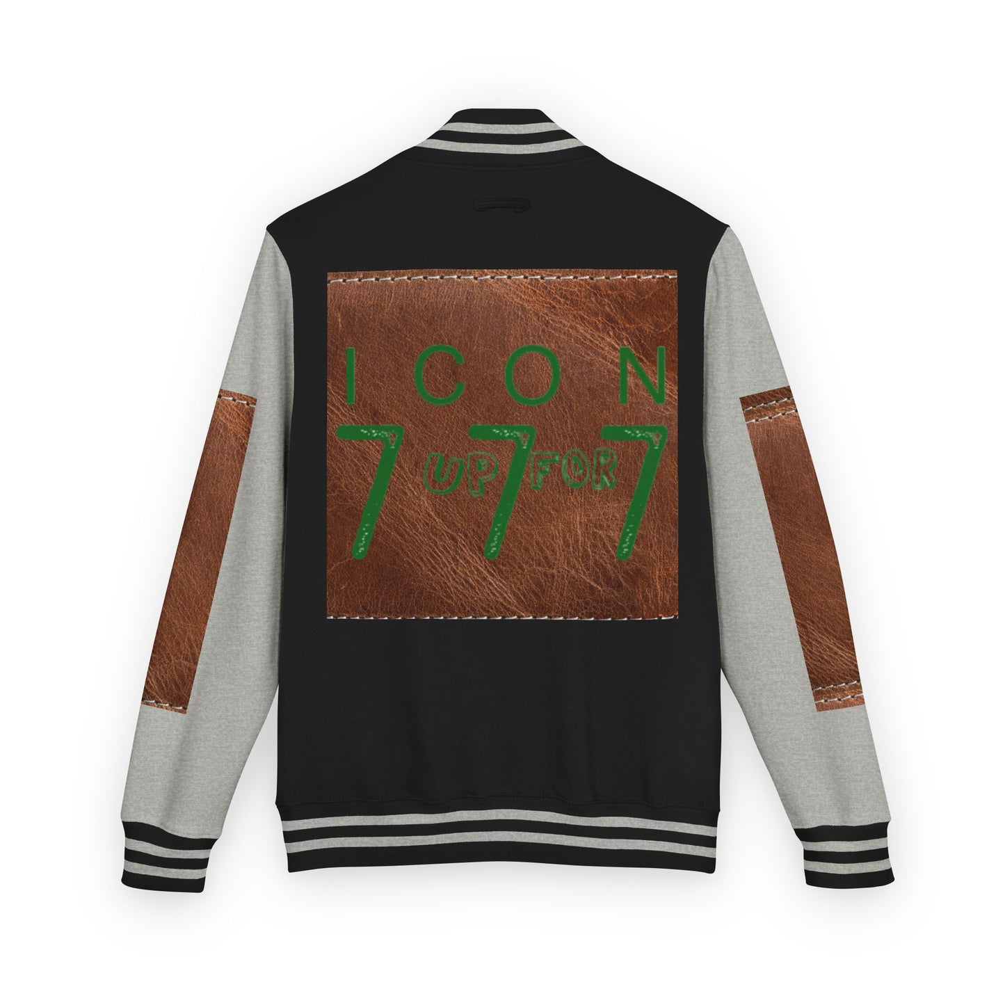 Letterman Jacket Icon Up for 777 Unisex Heavyweight
