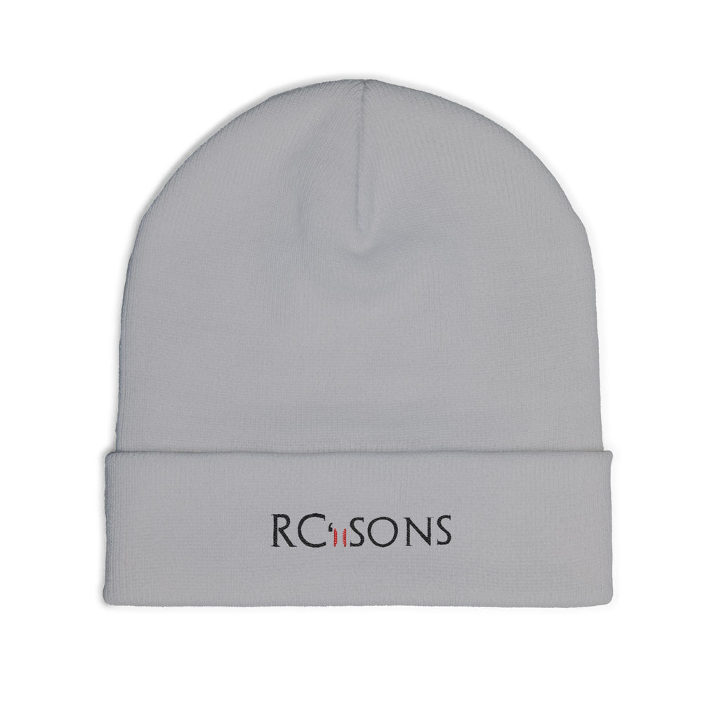 Embroidered RC’nSONS Knit Beanie — Durable Winter Cuffed Hat