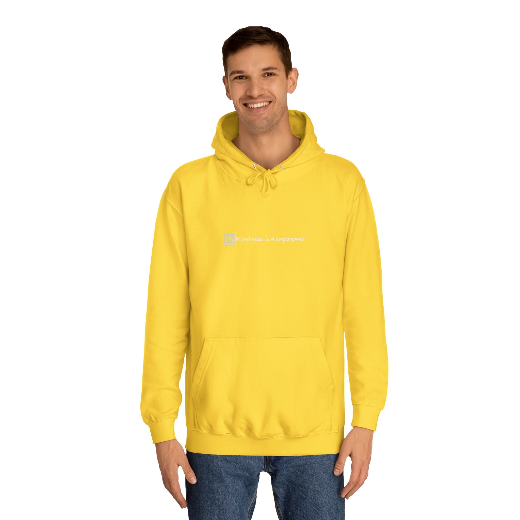 College Hoodie - Kindness is a Superpower Printify