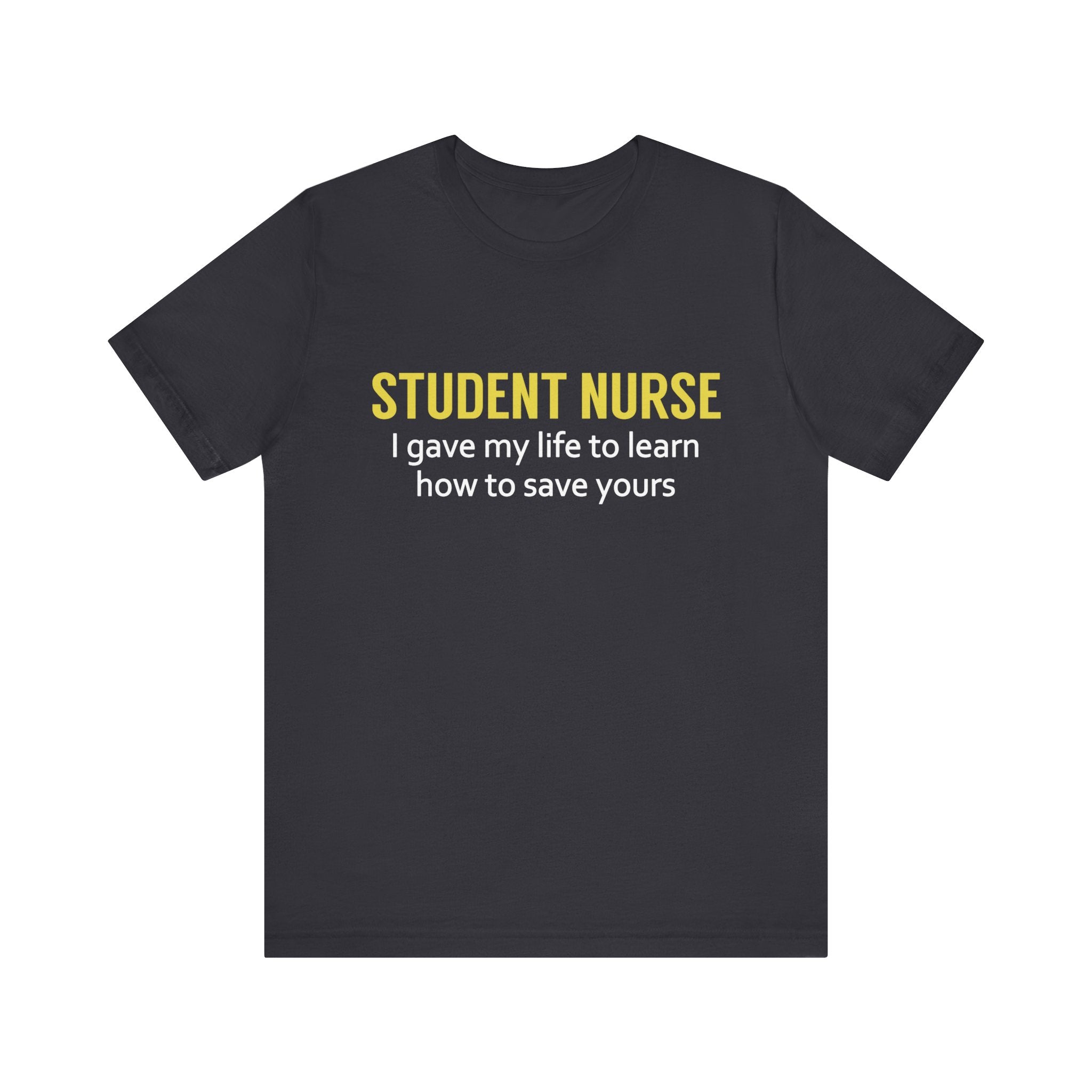 Tee-shirt unisexe infirmière étudiante 