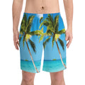 Men's Elastic Beach Shorts (AOP)