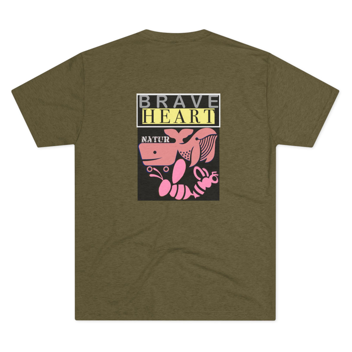 Brave Heart Tri-Blend Unisex T-Shirt