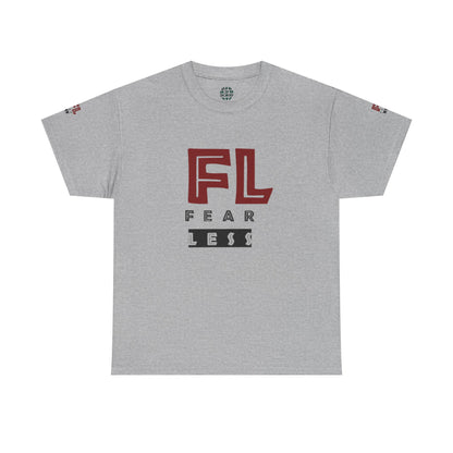 Fearless Graphic Unisex Heavy Cotton Tee - Bold Statement Shirt