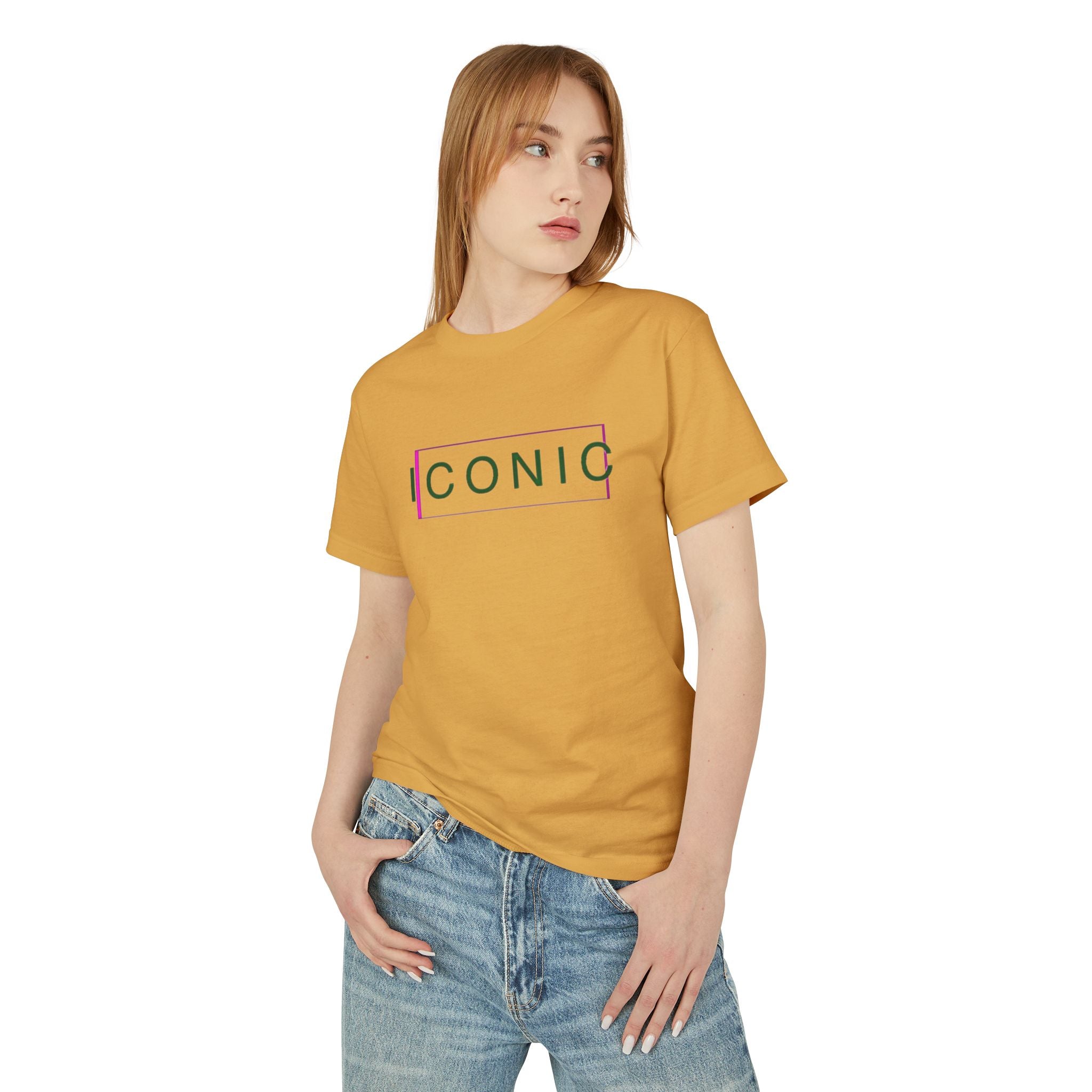 Iconic Unisex Cotton Tee - Trendy Heavyweight T-Shirt