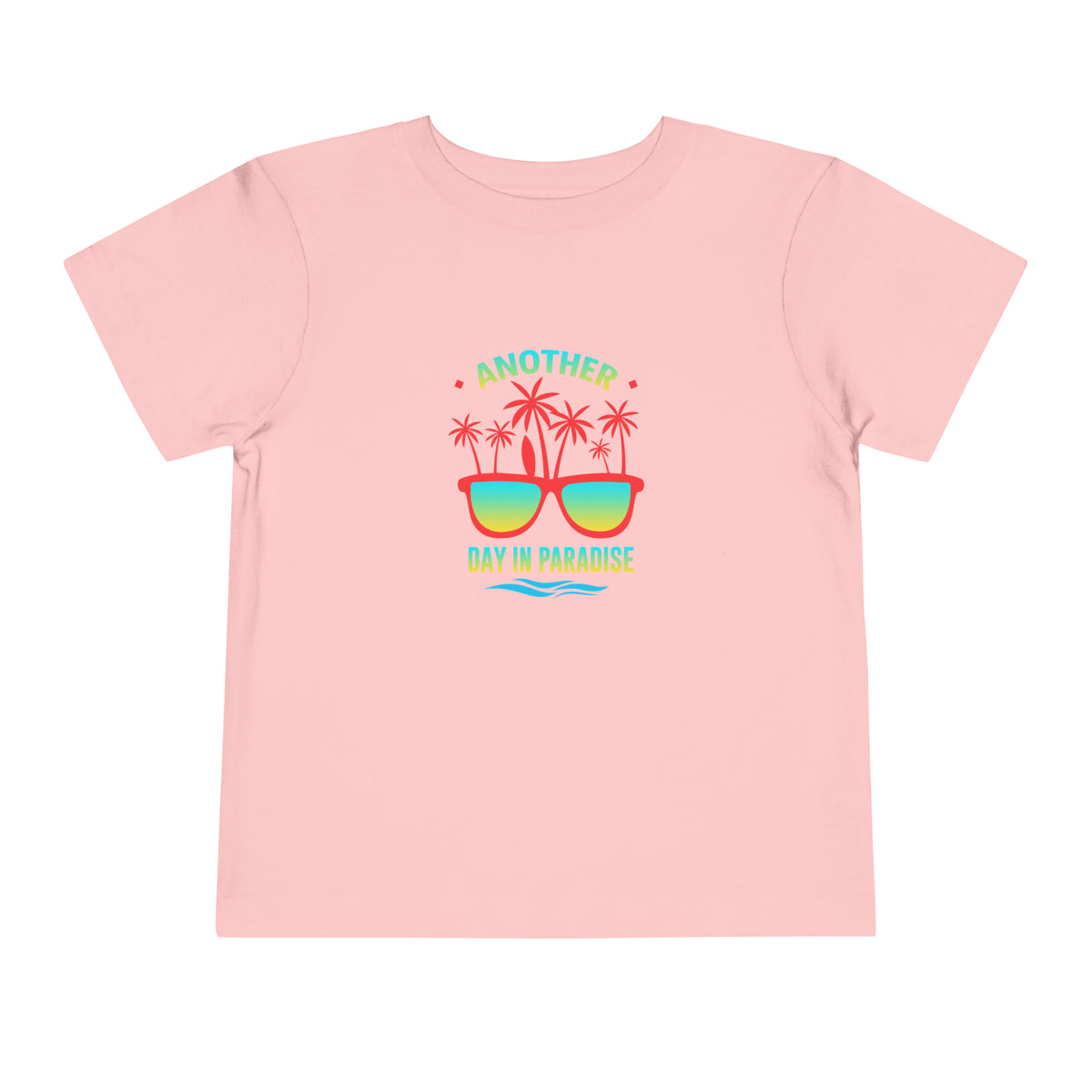 T-shirt pour tout-petits Un autre jour au paradis 