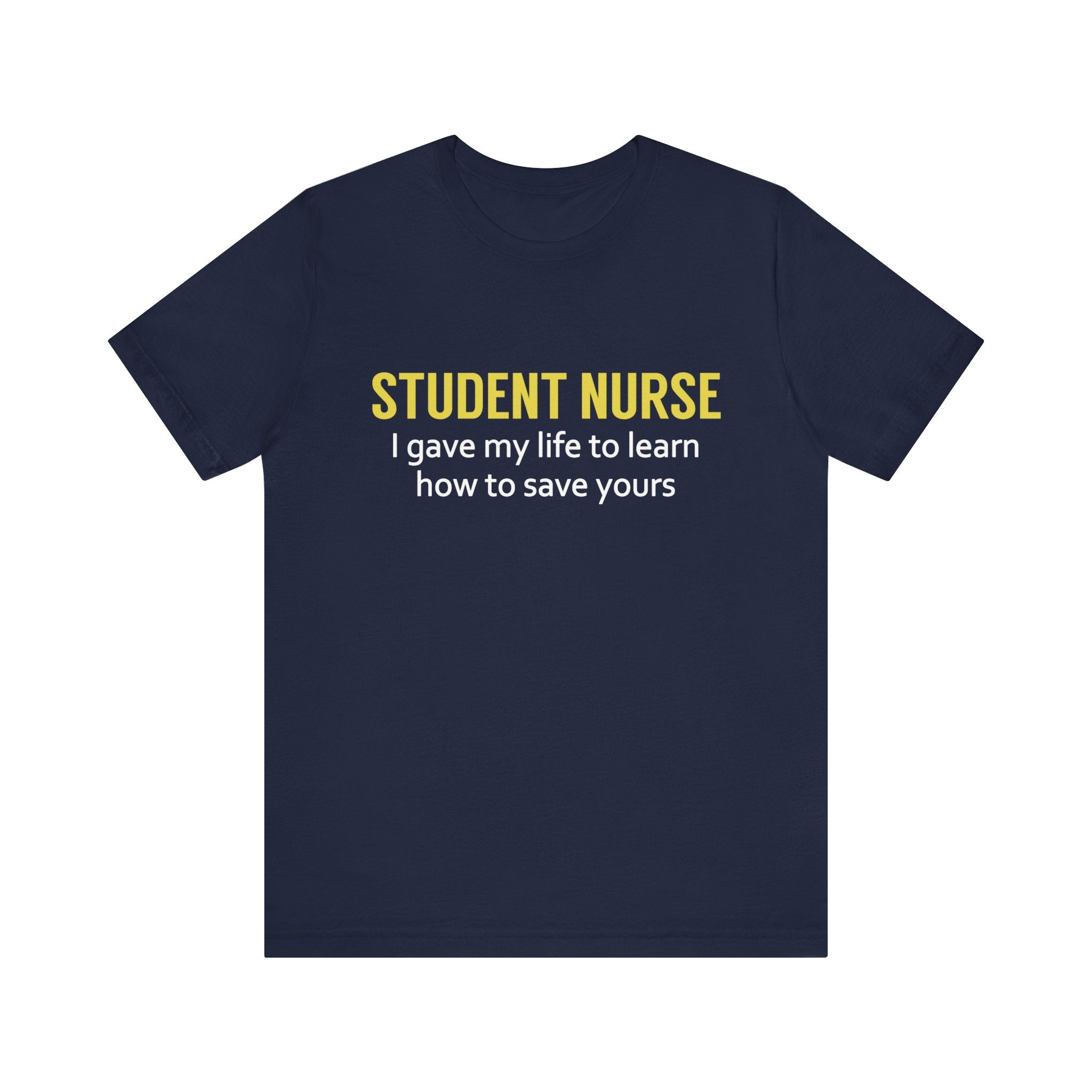 Tee-shirt unisexe infirmière étudiante 