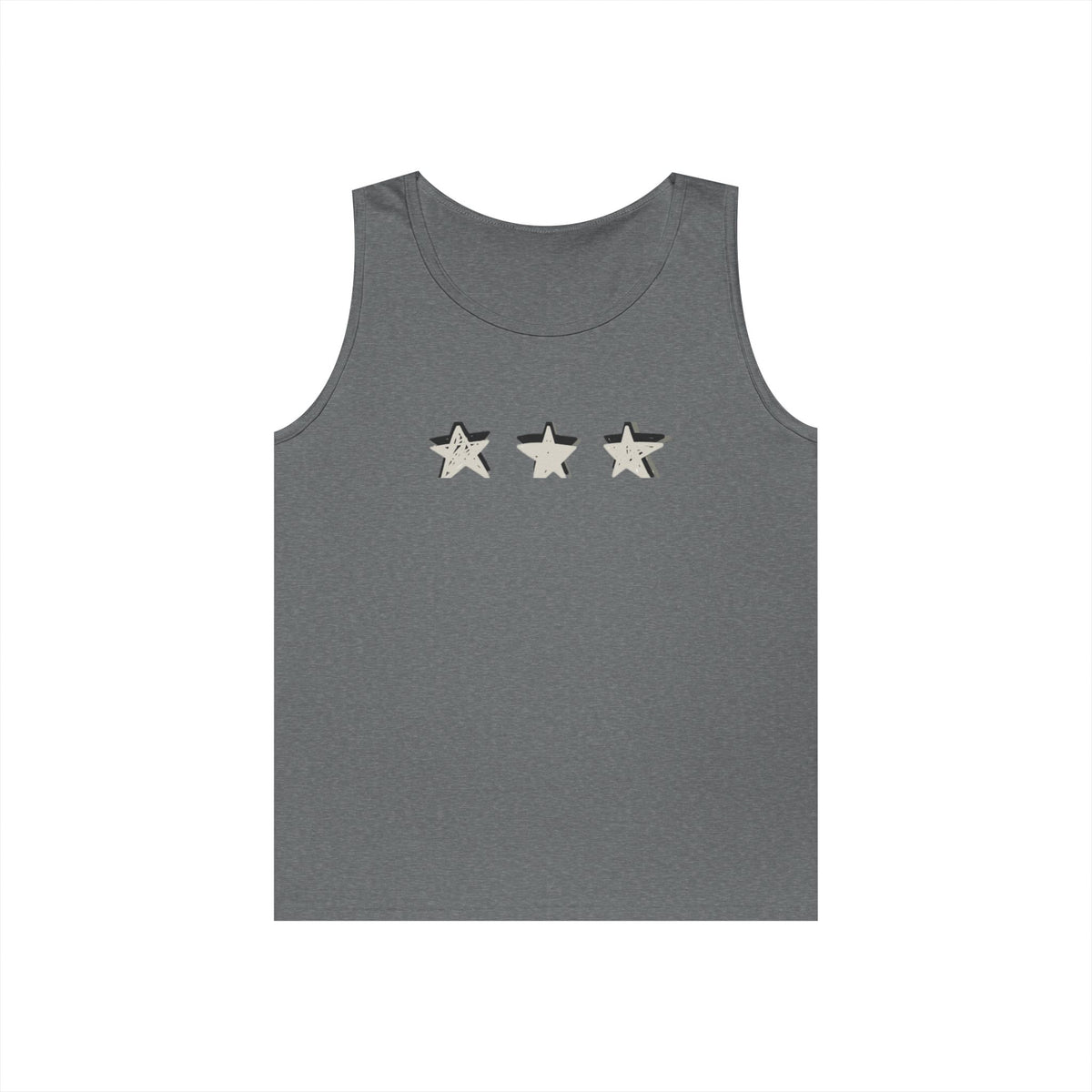 3 Star Heavy Cotton Tank Top