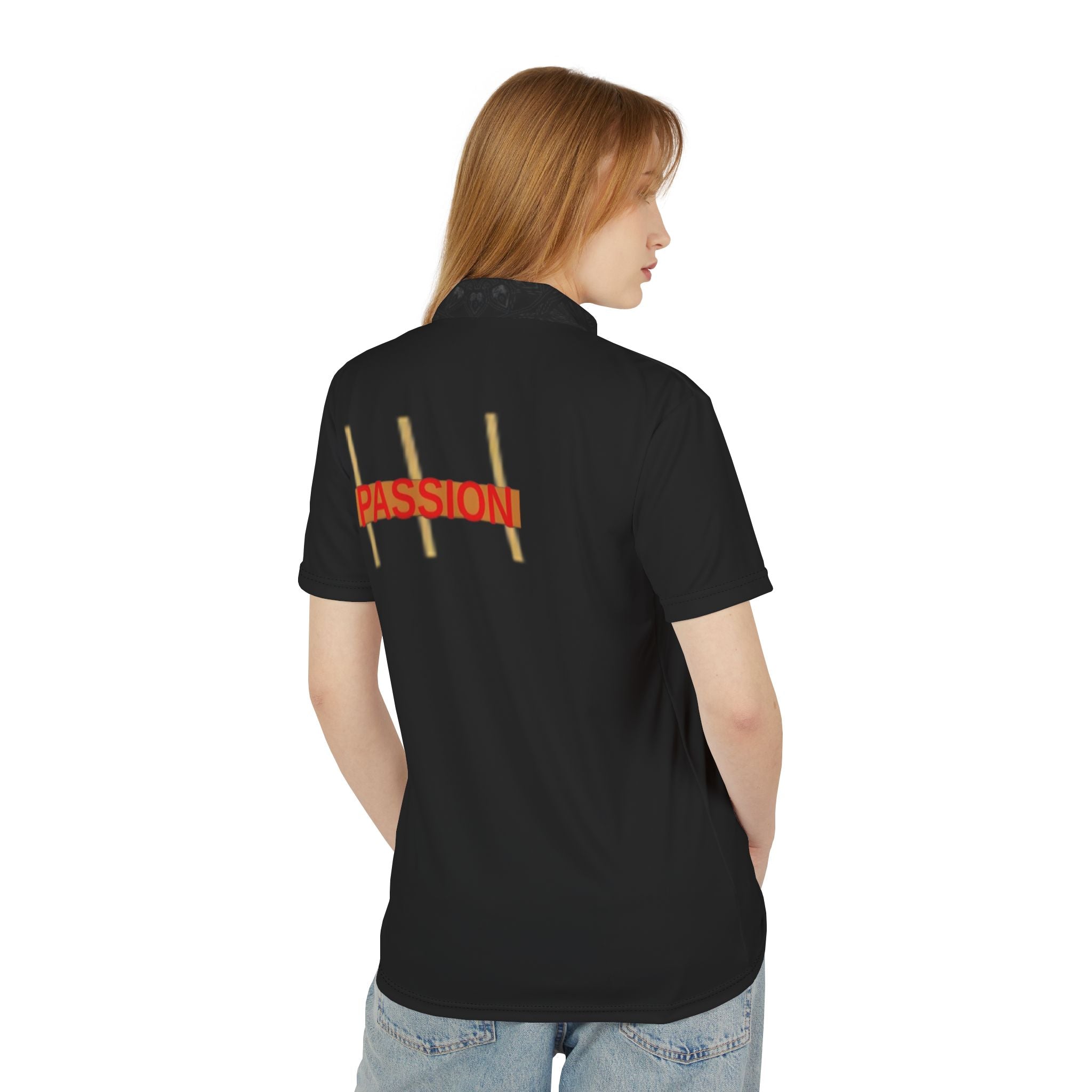 Passion Polo Shirt Creative Colar