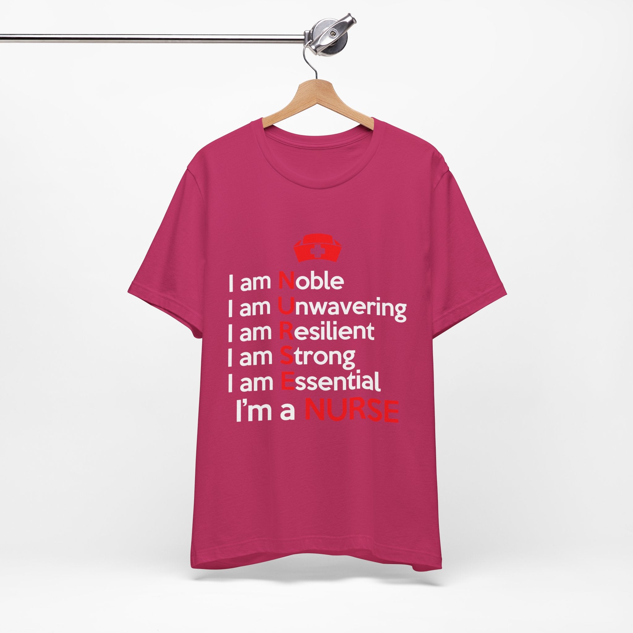 Je suis noble, je suis un tee-shirt unisexe inébranlable 