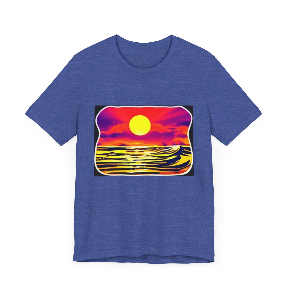 RCNSONS Unisex Short Sleeve Sunset Tee