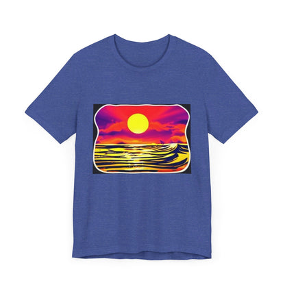 RCNSONS Unisex Short Sleeve Sunset Tee