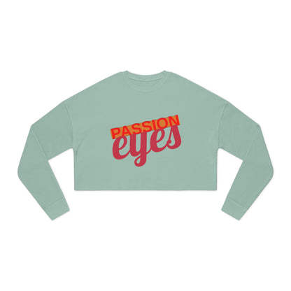 Passion Eyes Cropped Sweatshirt