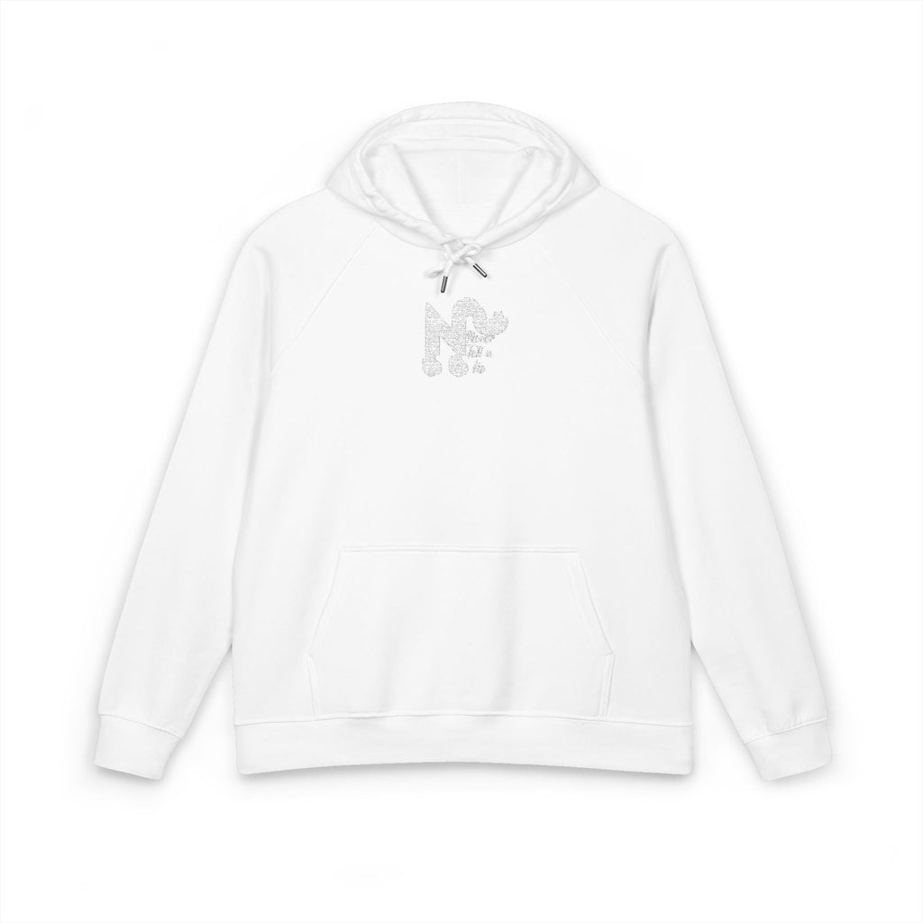 Raglan Hoodie - 'Never tell a lie' Embroidered Design Printify