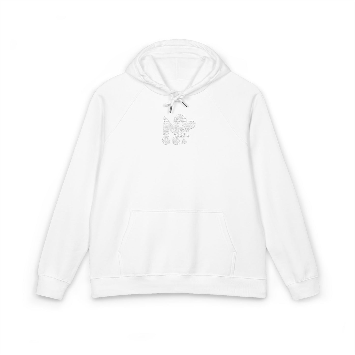 Raglan Hoodie - 'Never tell a lie' Embroidered Design Printify