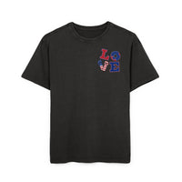 Unisex Tee - Love Acid Washed Heavy Oversize T-Shirt for Casual Comfort