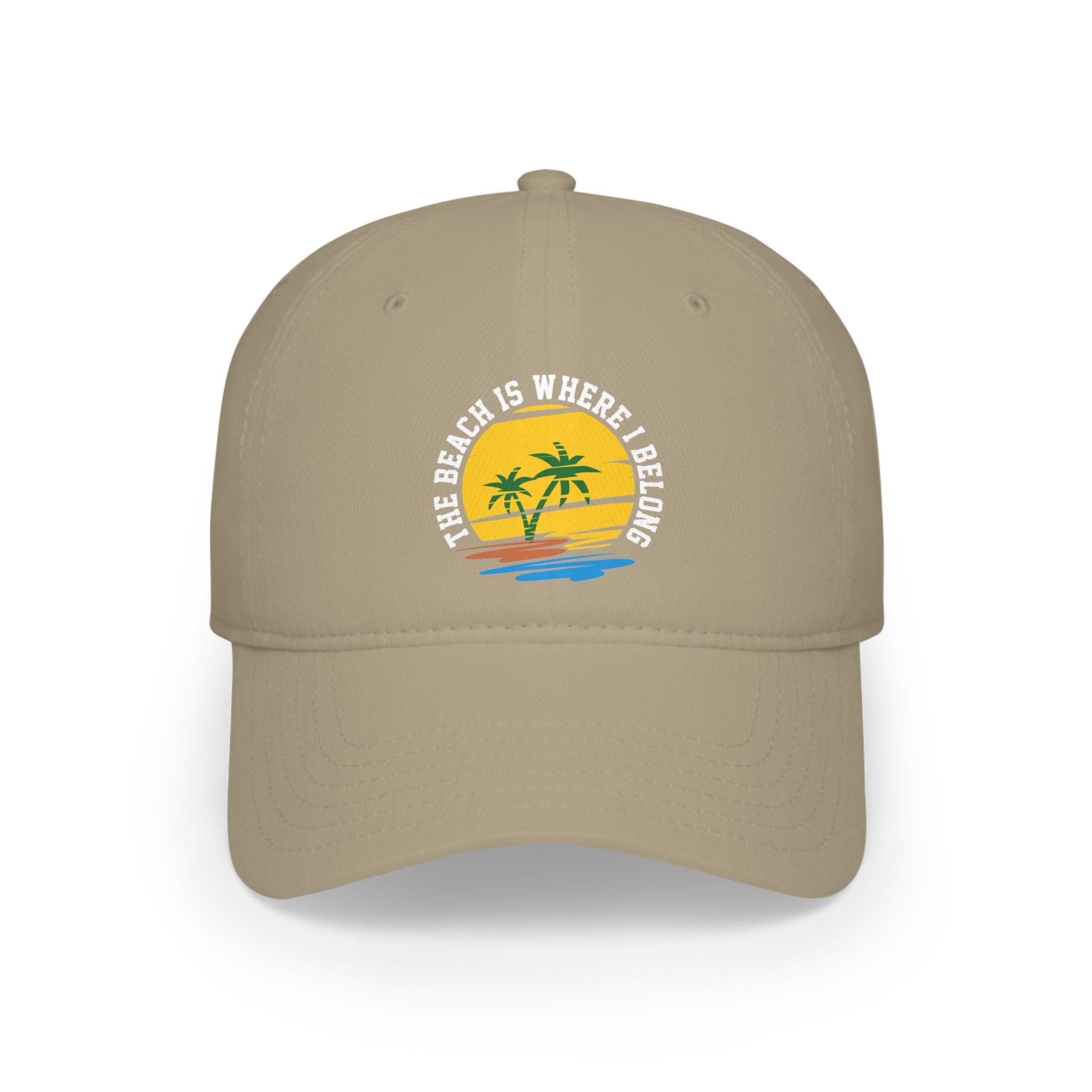The Beach Is Where I Belong Cap