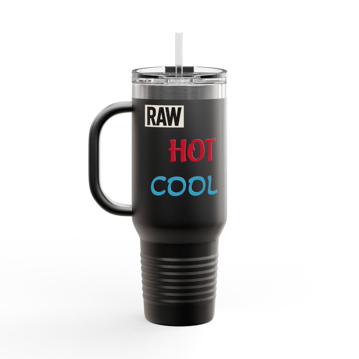 Insulated Travel Mug - Hot Cool Drink Container for Commuters, Gift for Coffee Lovers, Hydration on the Go, Outdoor Adventure, Office [...] Printify