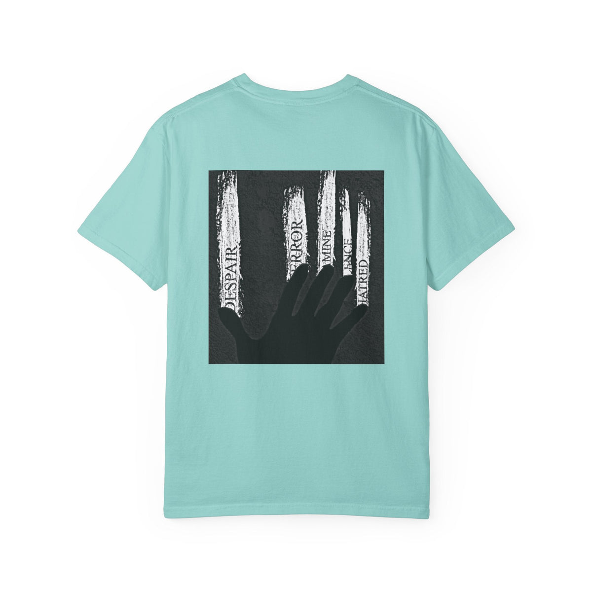 Garment-Dyed T-shirt, Unisex Black Graphic Tee, Motivational Shirt, Casual Streetwear, Perfect Gift for Friends Printify