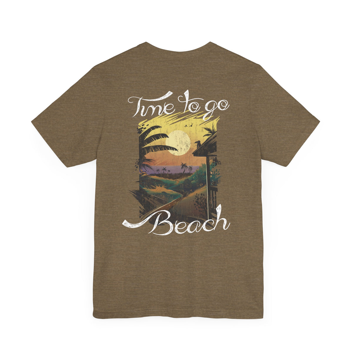 Il est temps d’aller à la plage Tee-shirt unisexe 