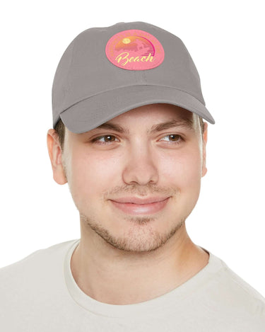 Dad Hat with Leather Patch (Round) - RC’nSONS