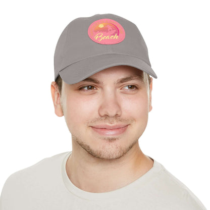 Dad Hat with Leather Patch (Round) - RC’nSONS