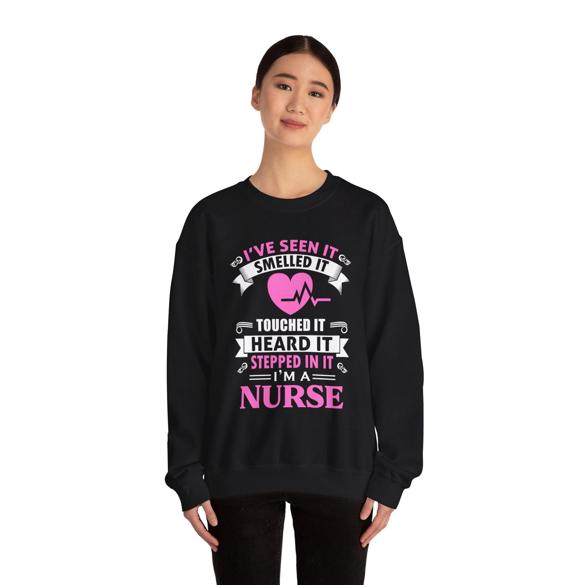 J’ai vu ça sentait ça touchait ce sweat-shirt unisexe 