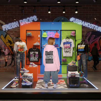 Blessed Hoodie — Soft Midweight Fleece Pullover