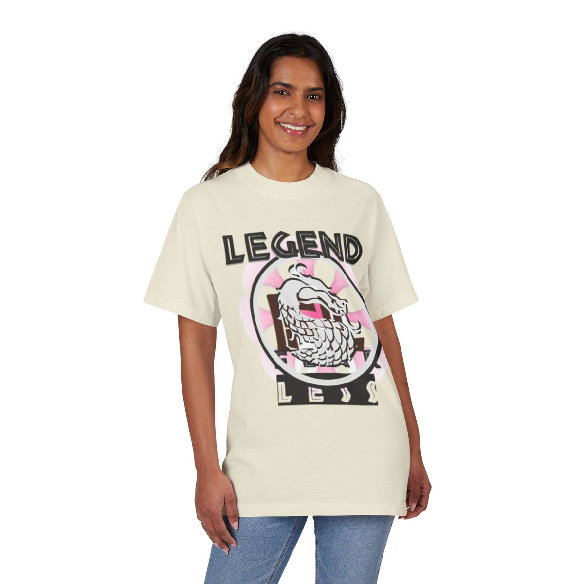 Legend Graphic Unisex T-Shirt - Trendy Drop-Shoulder Style