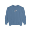 Garment-Dyed Sweatshirt, Cozy Unisex Pullover, Casual Comfortable Sweater, Perfect for Relaxing, Gift Idea for Friends and Family Printify