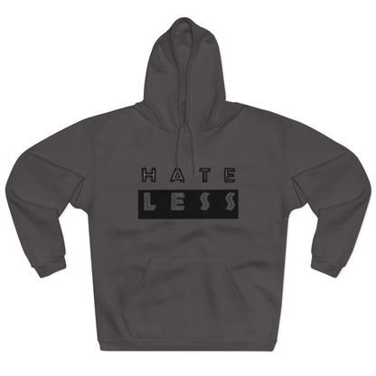 Hate Less Unisex Pullover Hoodie - Positive Vibes for Everyday Wear