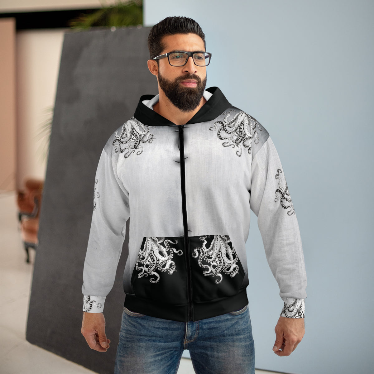 Unisex Zip Hoodie (AOP)