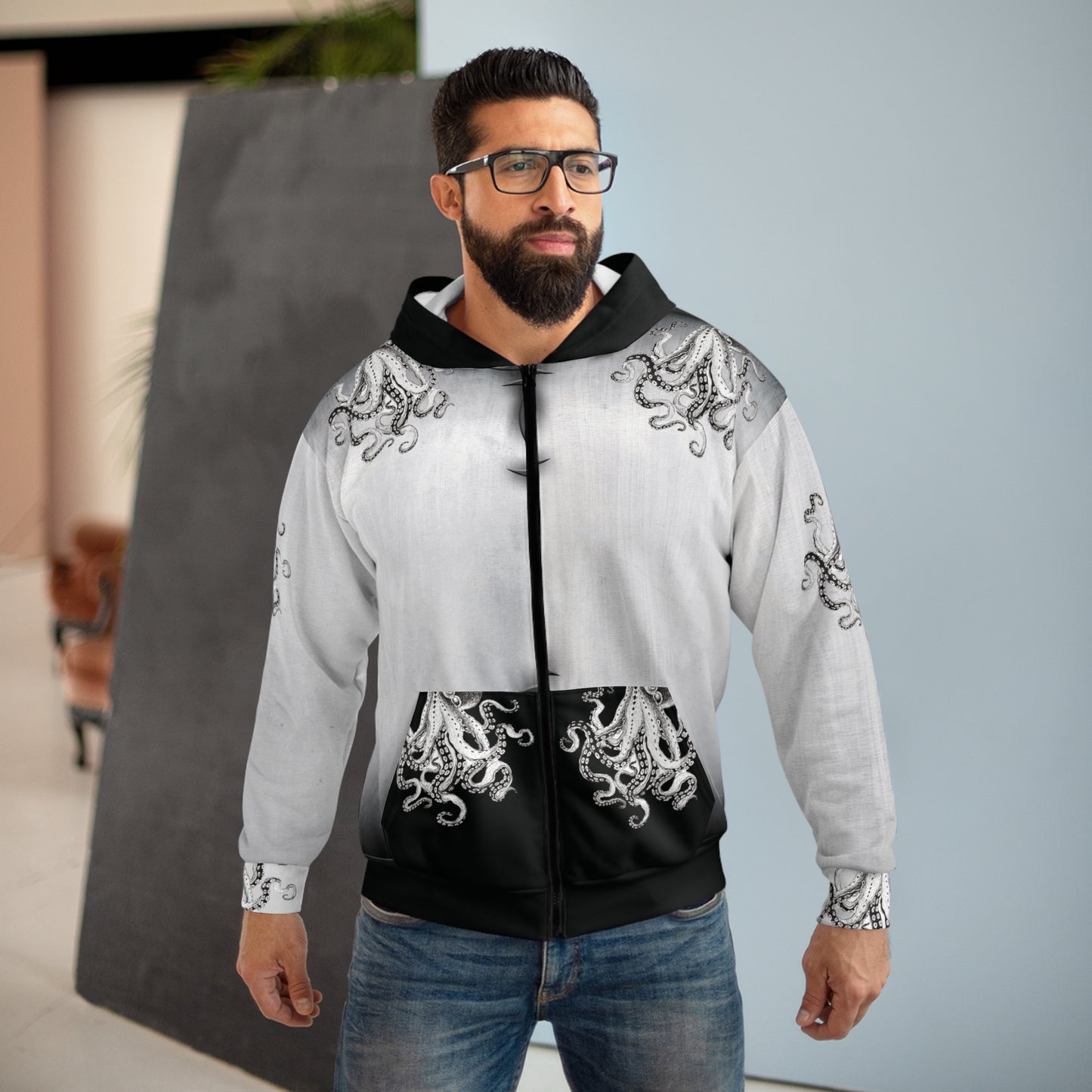 Unisex Zip Hoodie (AOP)