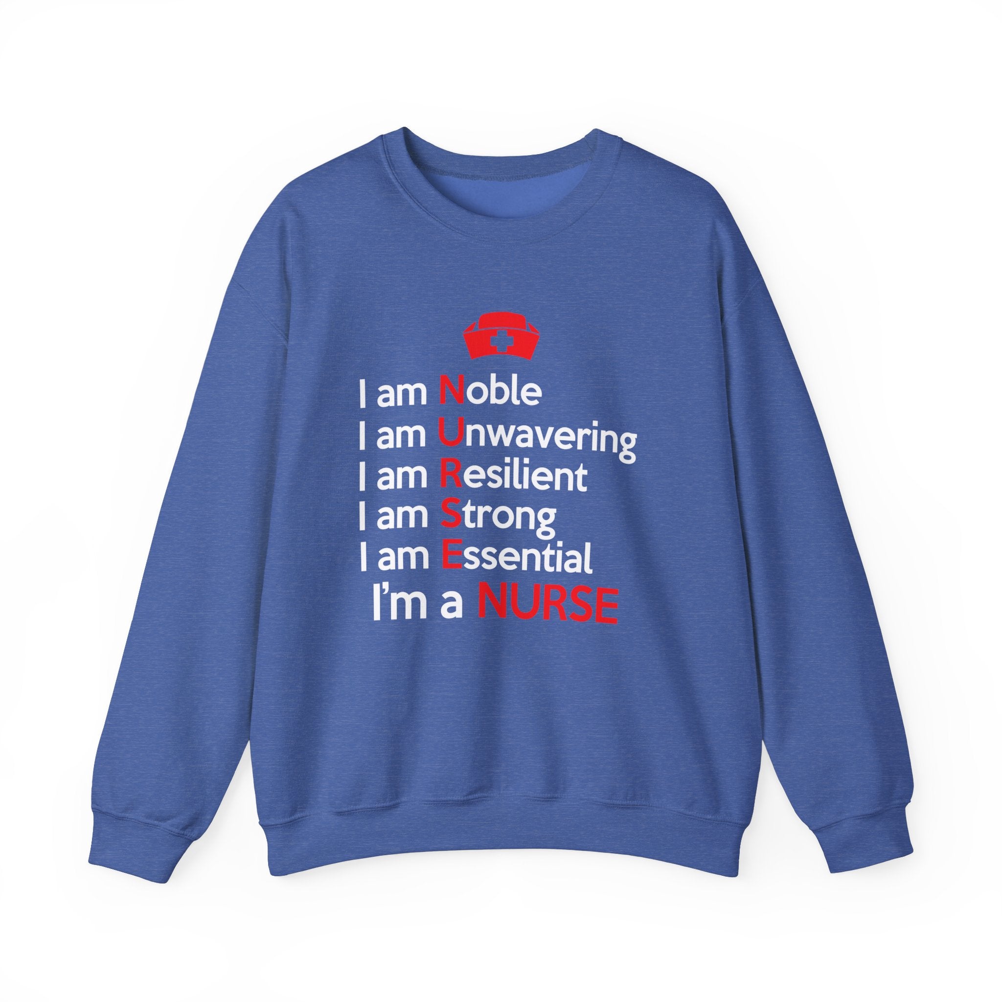 Je suis noble, je suis un sweat-shirt unisexe inébranlable 