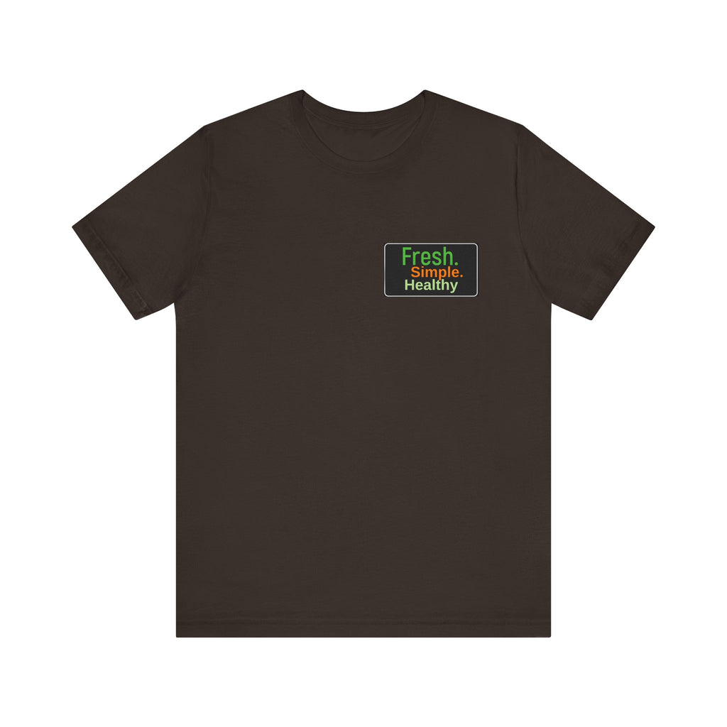 Unisex Fresh Healthy Short Sleeve Tee