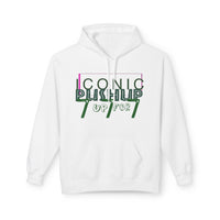 Iconic Push-Up Fleece Hoodie - Trendy Unisex Sweatshirt