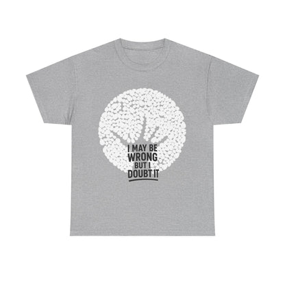Unisex Tee - Doubt it Graphic Print Printify