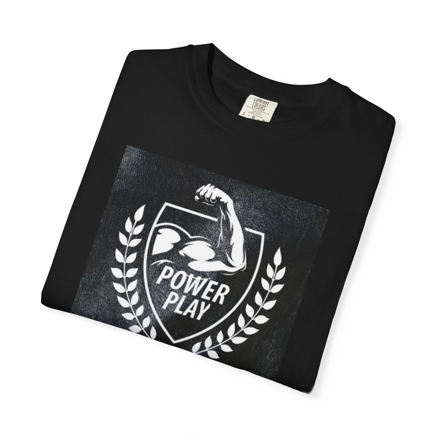Power Play Unisex Garment-Dyed T-Shirt - Gym Motivation Apparel