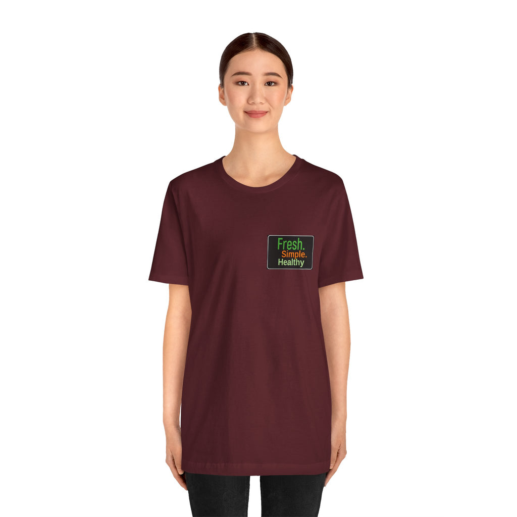 Unisex Fresh Healthy Short Sleeve Tee