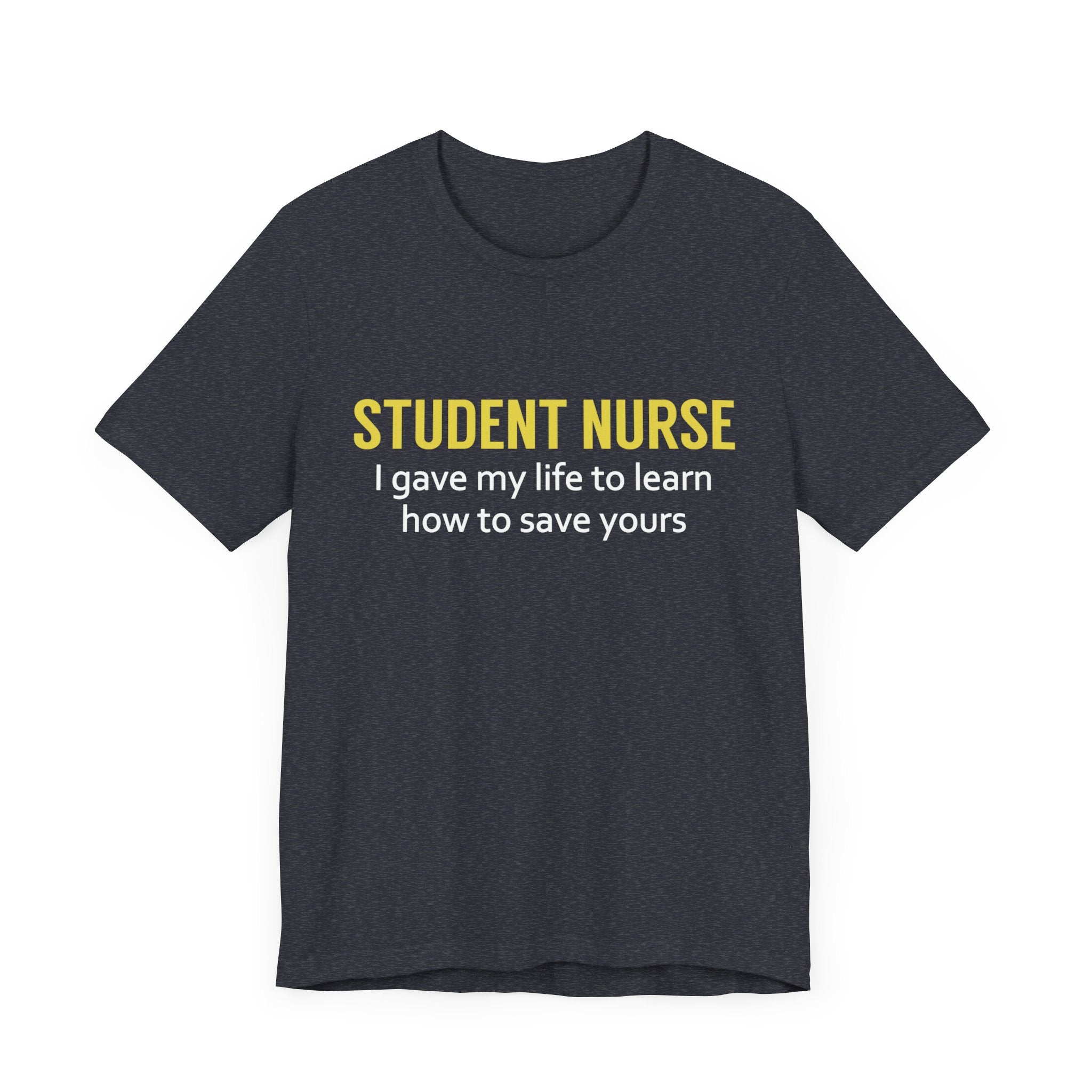 Tee-shirt unisexe infirmière étudiante 