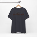 Unisex Jersey Short Sleeve Chocolate Tee