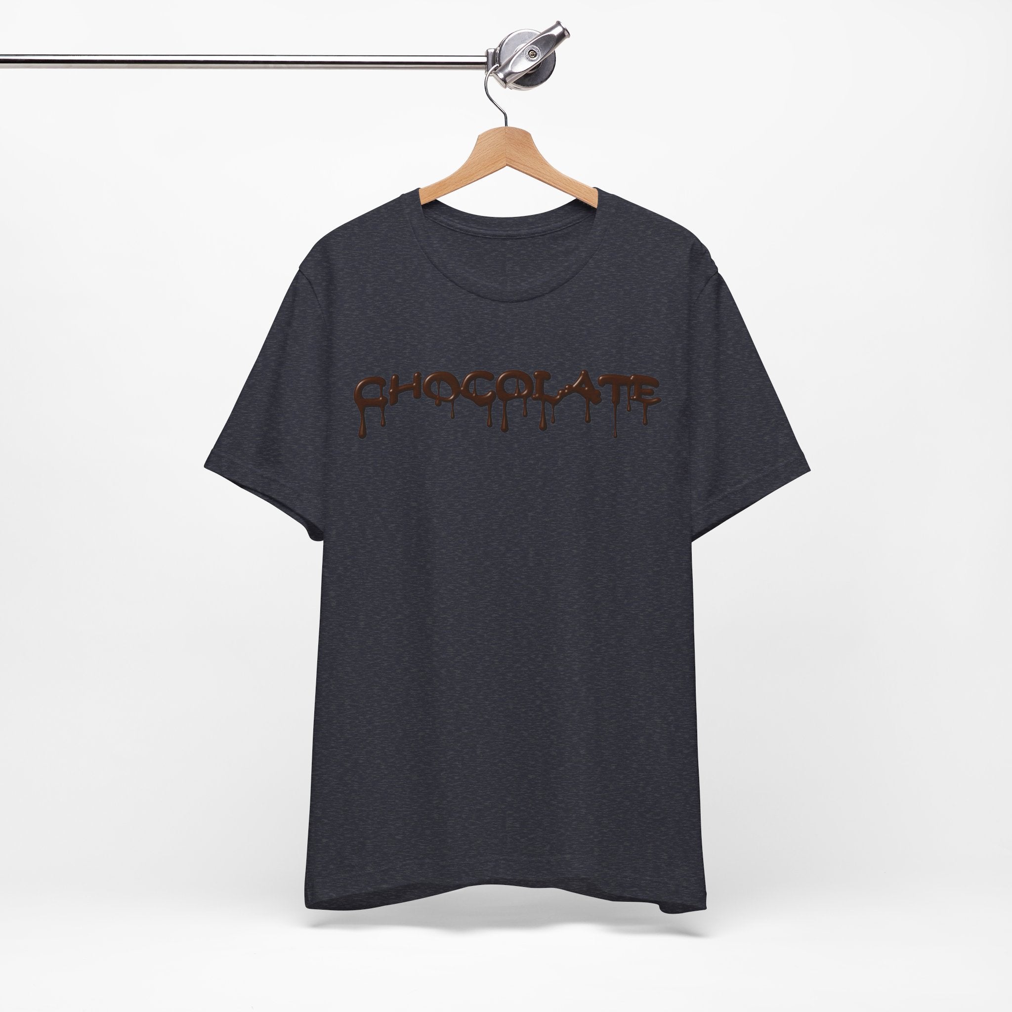 Unisex Jersey Short Sleeve Chocolate Tee