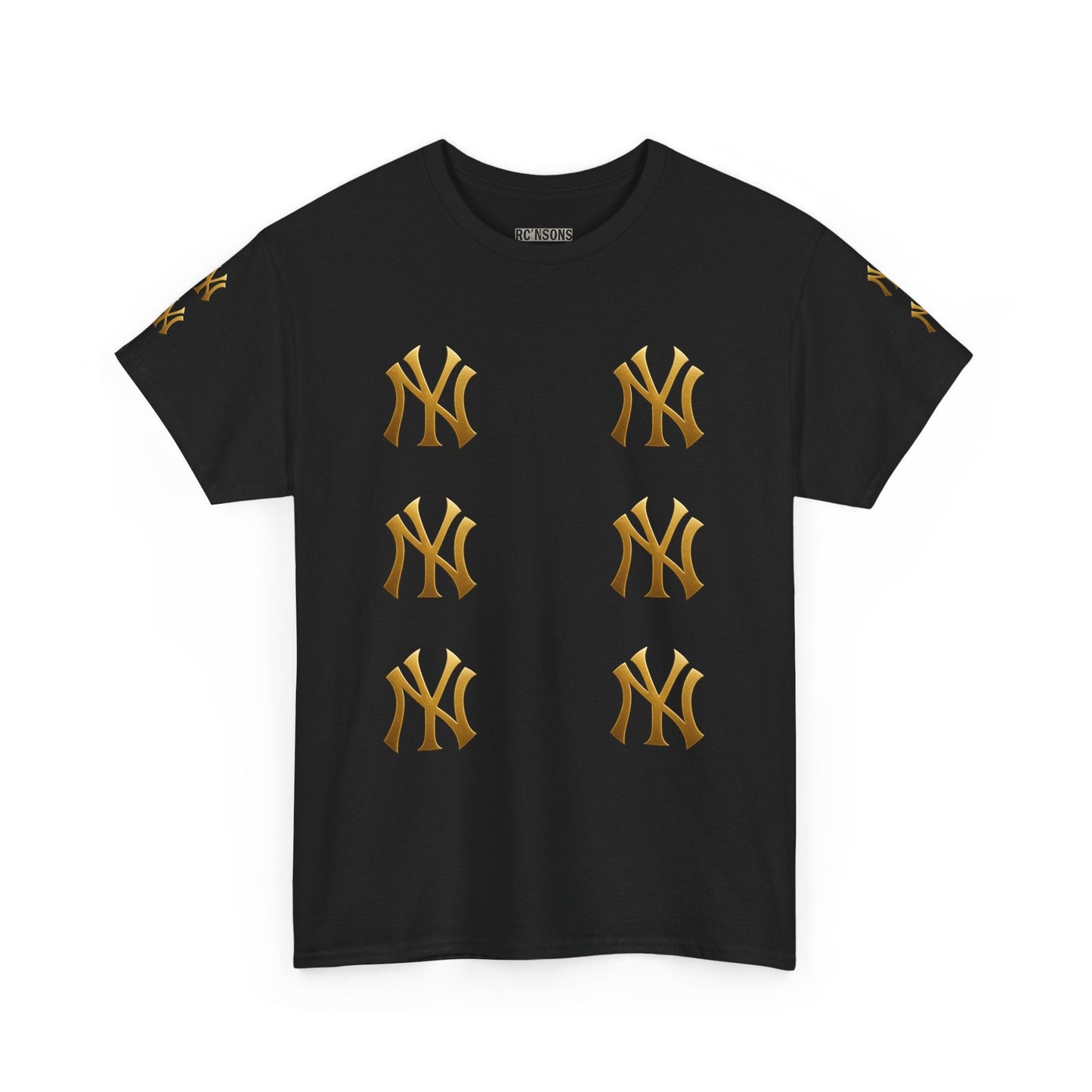 Gold Logo Unisex Heavy Cotton Tee Printify