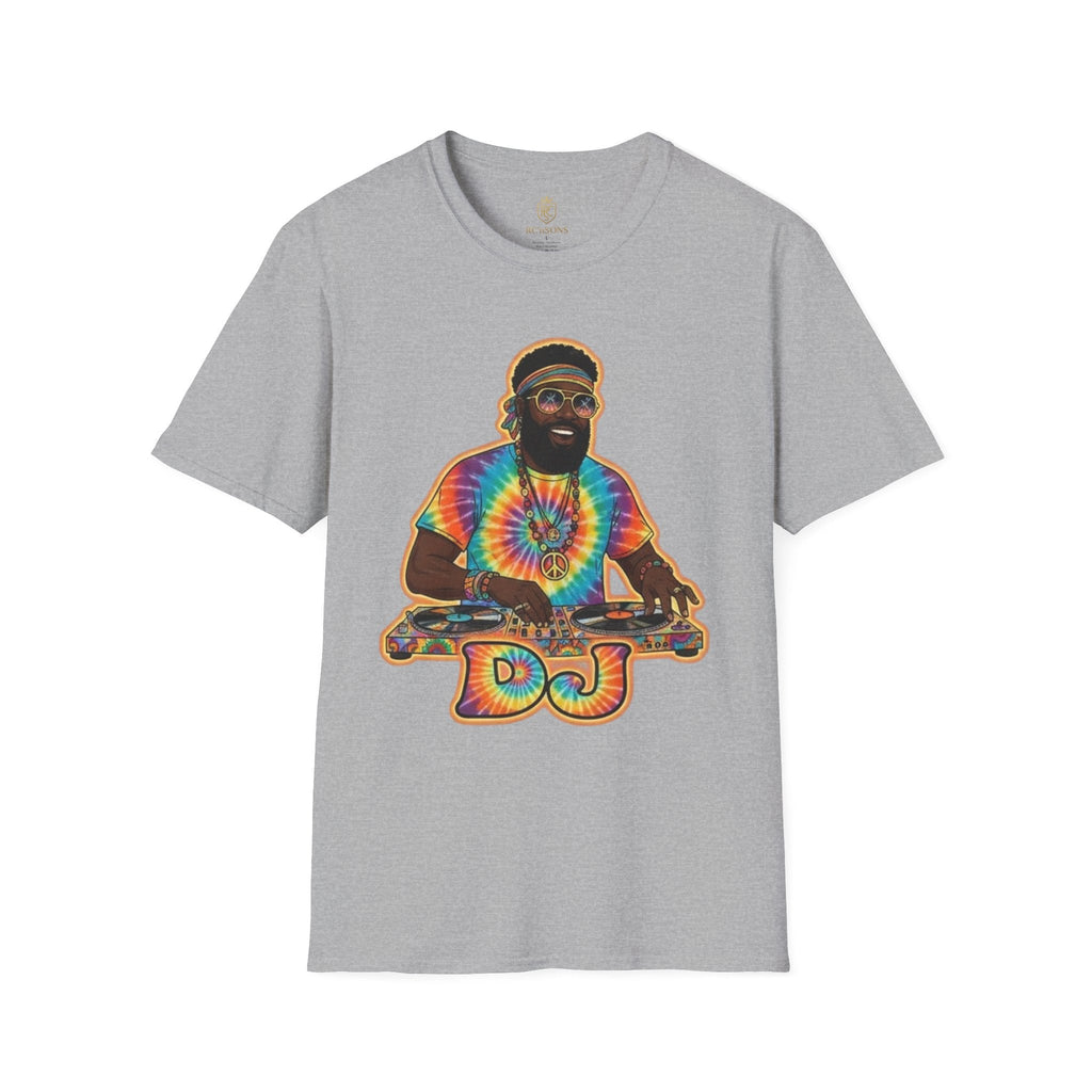 Unisex T-Shirt DJ Tie Dye Shirt Printify