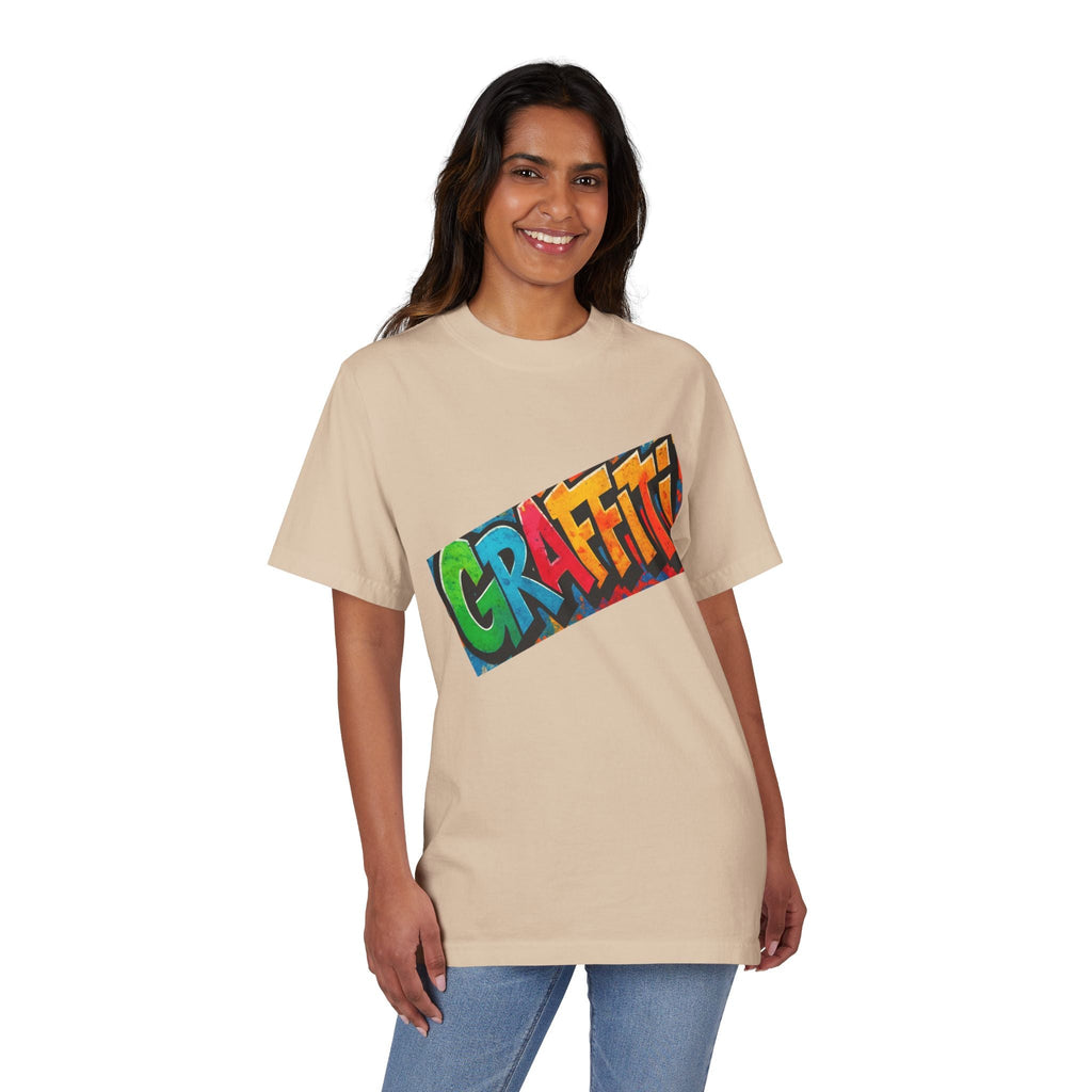 Graffiti Vibe Unisex T-Shirt, Urban Style Tee, Fashion Statement Shirt, Street Wear, Summer Casual Tee, Skateboard Apparel Printify