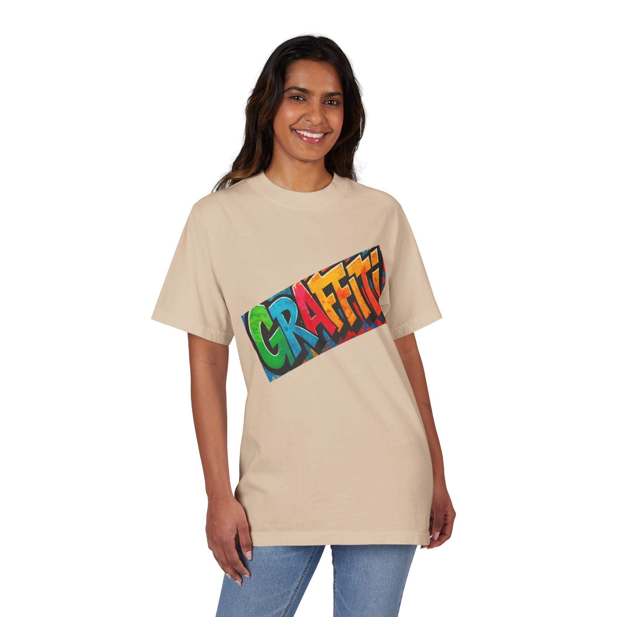Graffiti Vibe Unisex T-Shirt, Urban Style Tee, Fashion Statement Shirt, Street Wear, Summer Casual Tee, Skateboard Apparel Printify