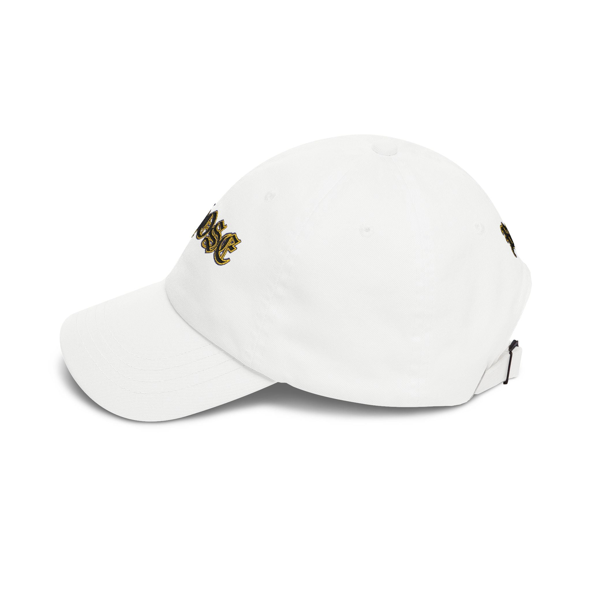 Dad Cap — 'CHOSÉ' Gold Gothic Embroidered Baseball Hat