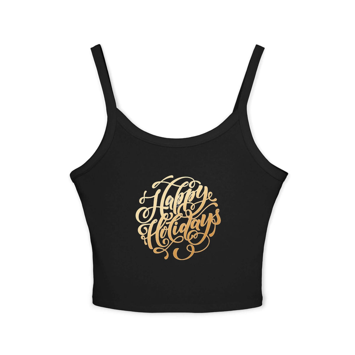 Tank Top - Happy Holiday Print