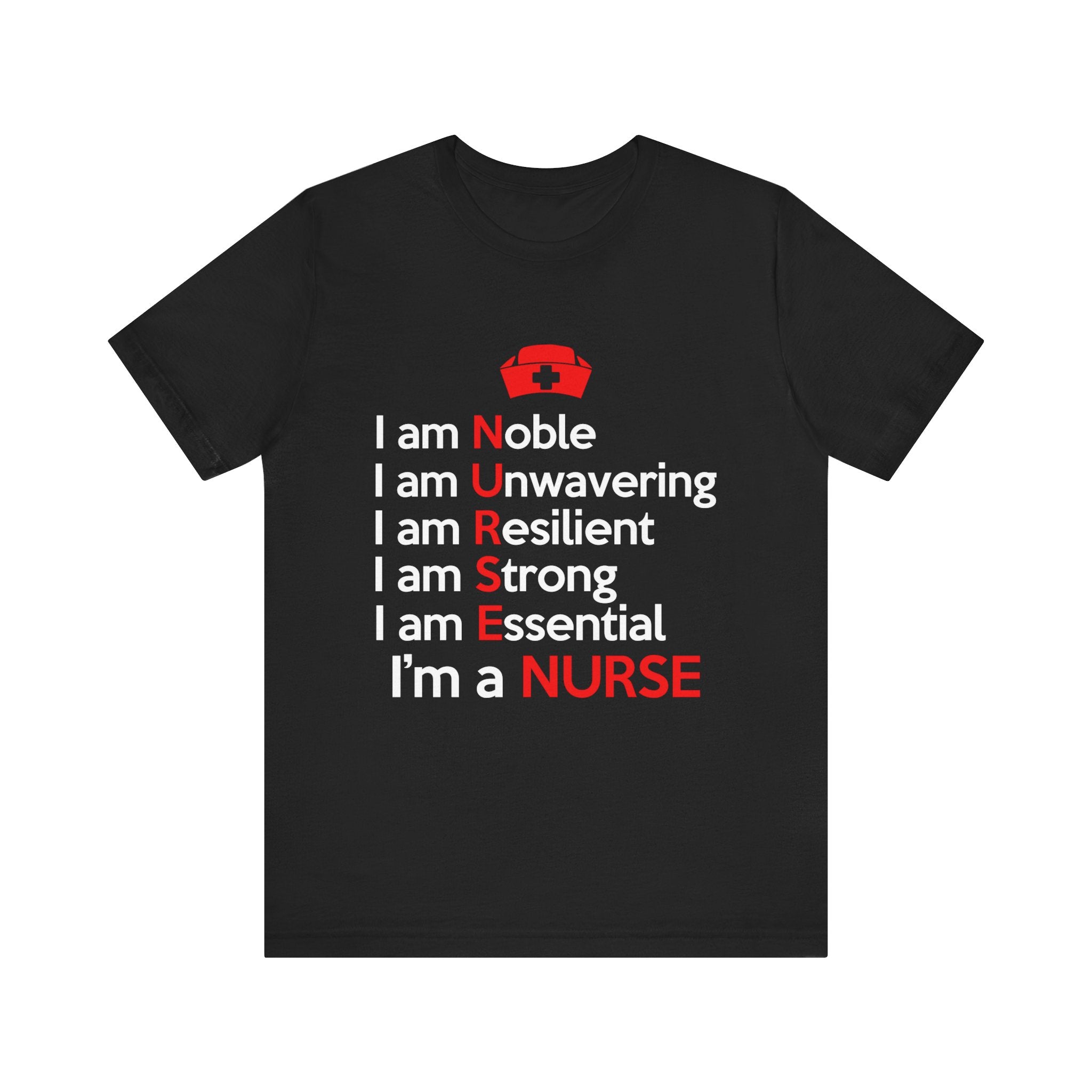 Je suis noble, je suis un tee-shirt unisexe inébranlable 