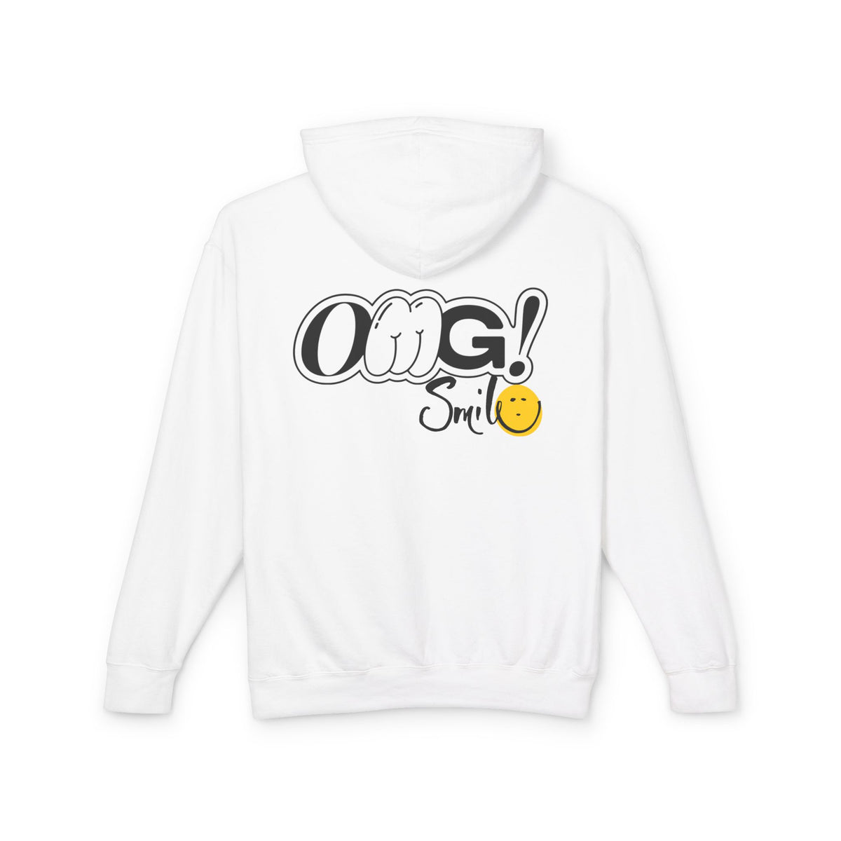 OMG!Smile Lightweight Hooded Sweatshirt